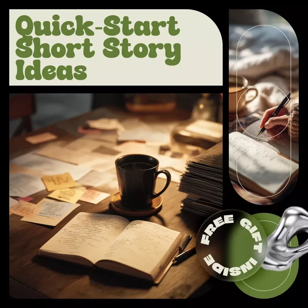 Quick-Start Short Story Ideas – Creative Writing Checklist for Writers, Instant Download Short Story Ideas Guide