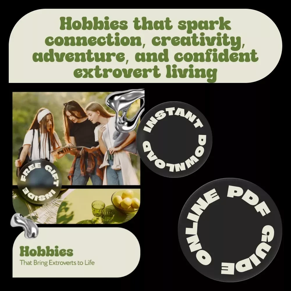Hobbies That Bring Extroverts to Life – Social, Creative & Adventure eBook Guide | Discover What Suits Extroverts Best