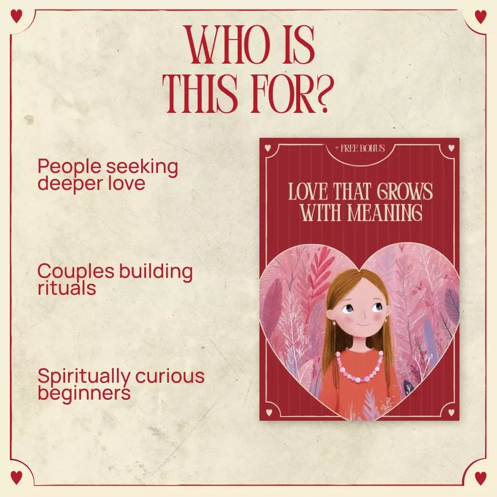 Love That Grows With Meaning – A Heartfelt Crystal Gifting Guide | Valentine’s Day eBook for Intentional Love & Connection | Valentine’s Day Crystal Gifts for Love
