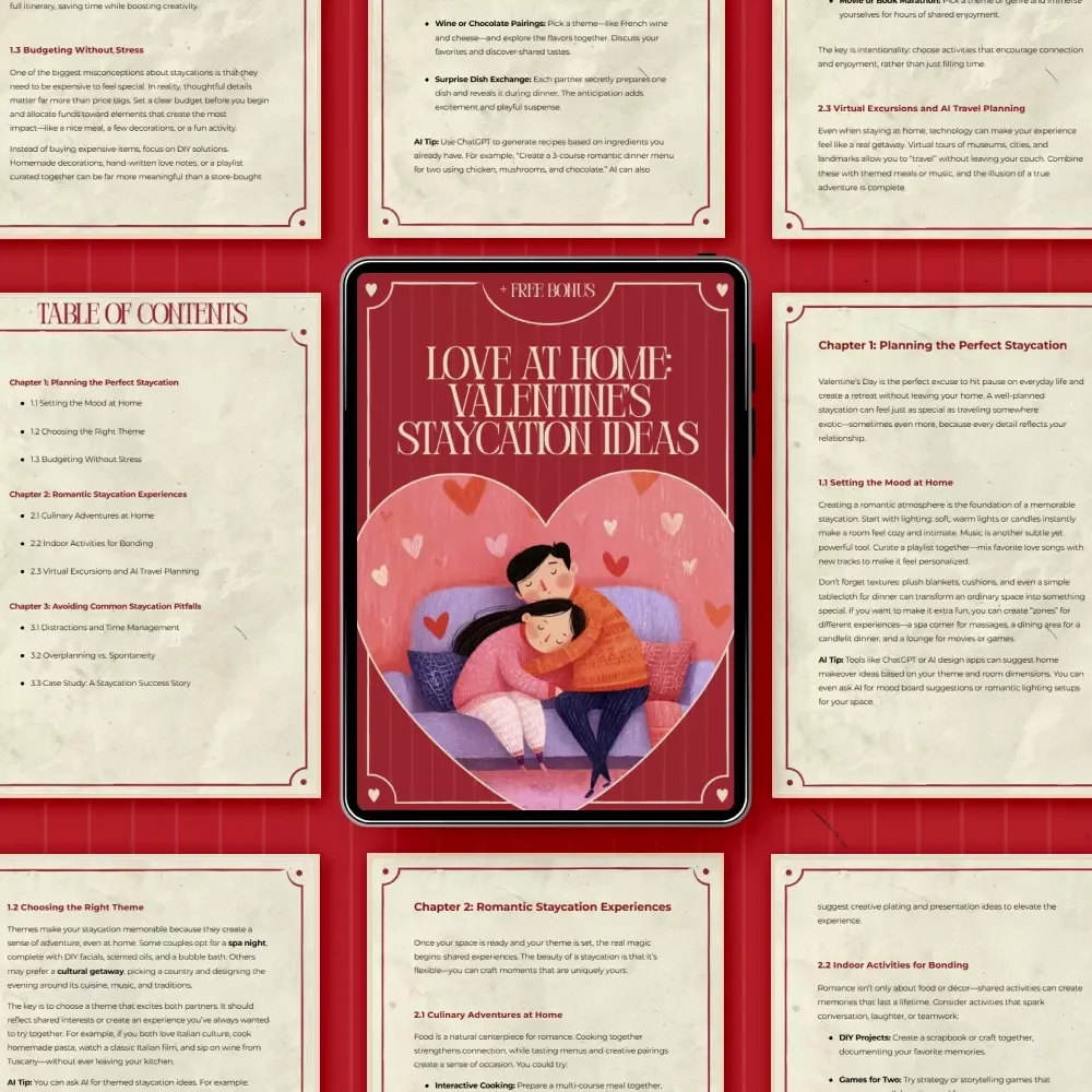Love at Home: Valentine’s Staycation Ideas | Romantic Guide with staycation ideas for valentine’s, Cozy At-Home Date Plans & Meaningful Experiences