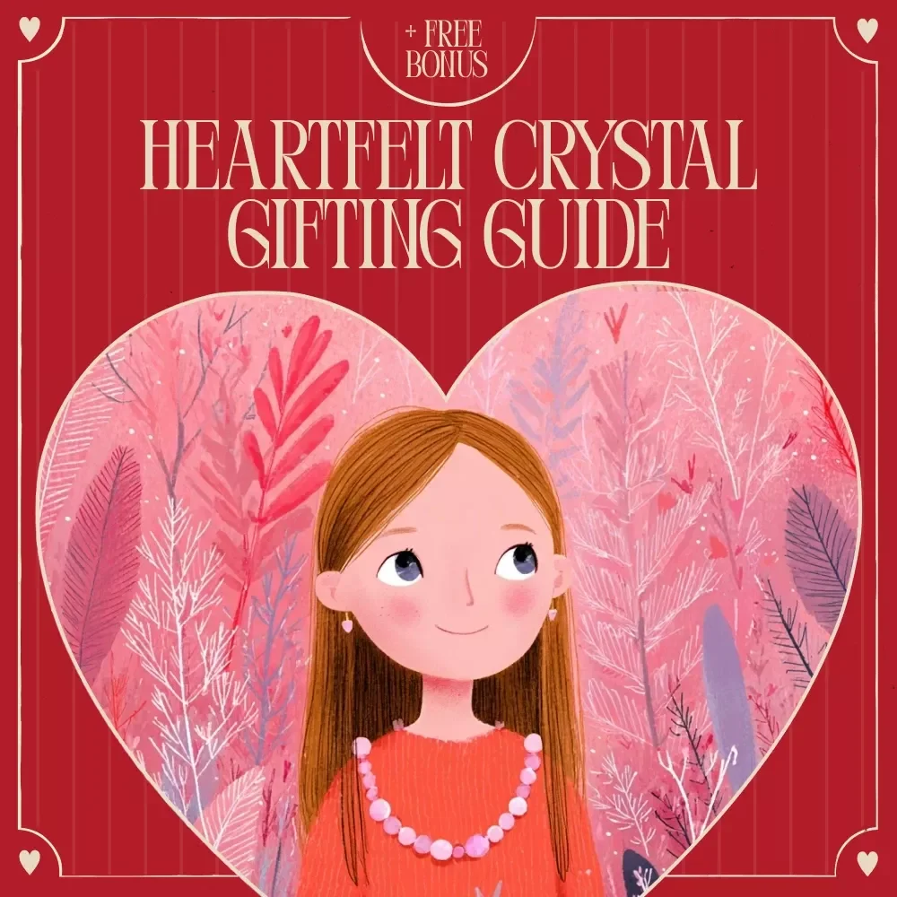 Love That Grows With Meaning – A Heartfelt Crystal Gifting Guide | Valentine’s Day eBook for Intentional Love & Connection | Valentine’s Day Crystal Gifts for Love