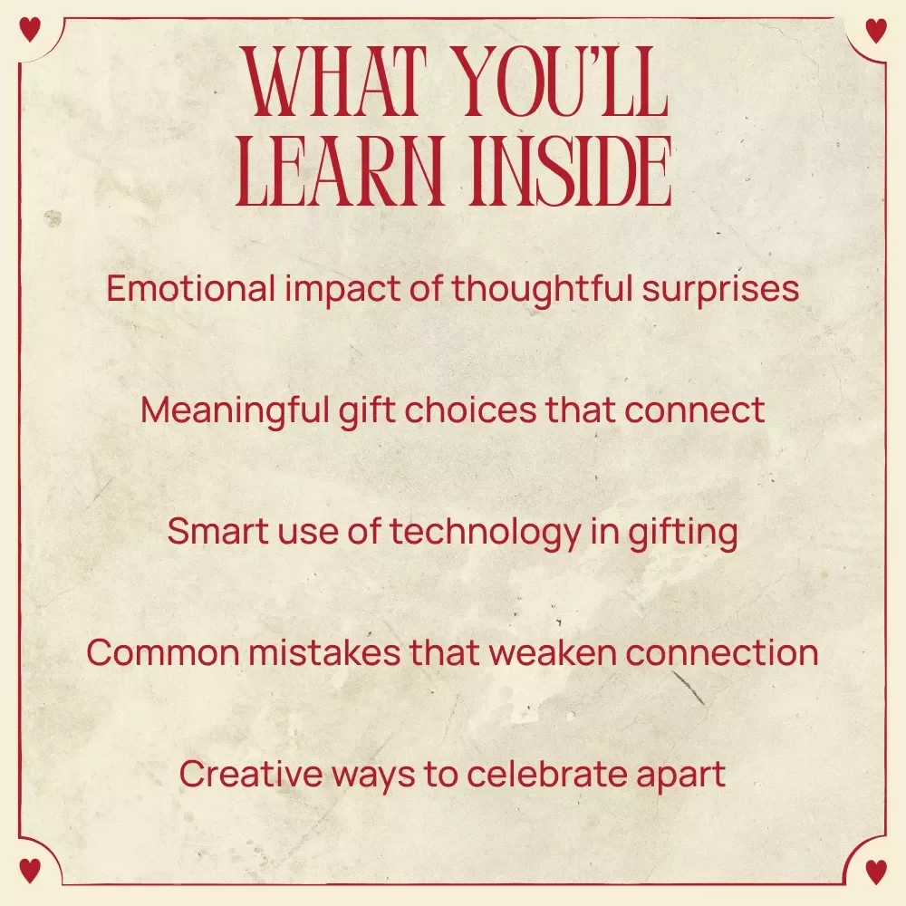Heartfelt Surprises for Long-Distance Relationships – A Thoughtful Ebook of Creative Gift Ideas, Emotional Connection Tools & Smart Gifts for Long Distance Relationships
