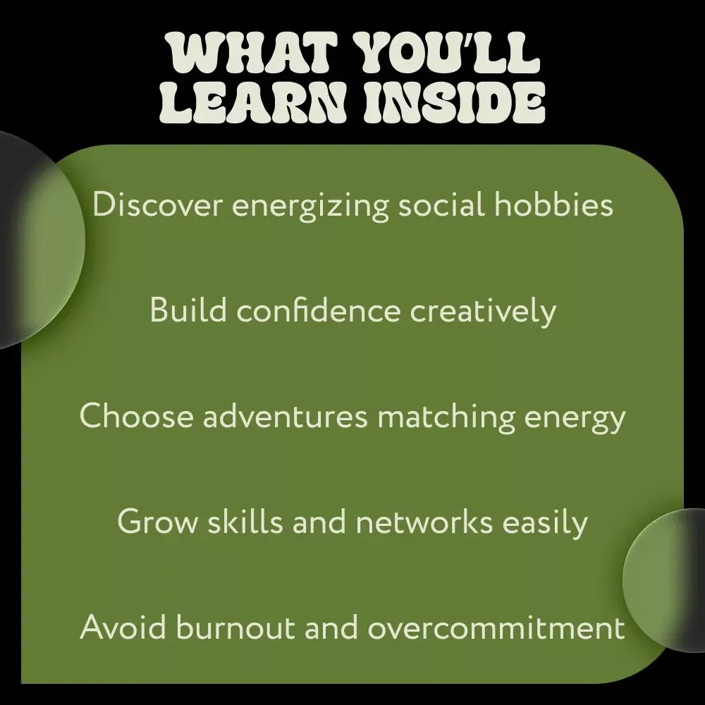 Hobbies That Bring Extroverts to Life – Social, Creative & Adventure eBook Guide | Discover What Suits Extroverts Best