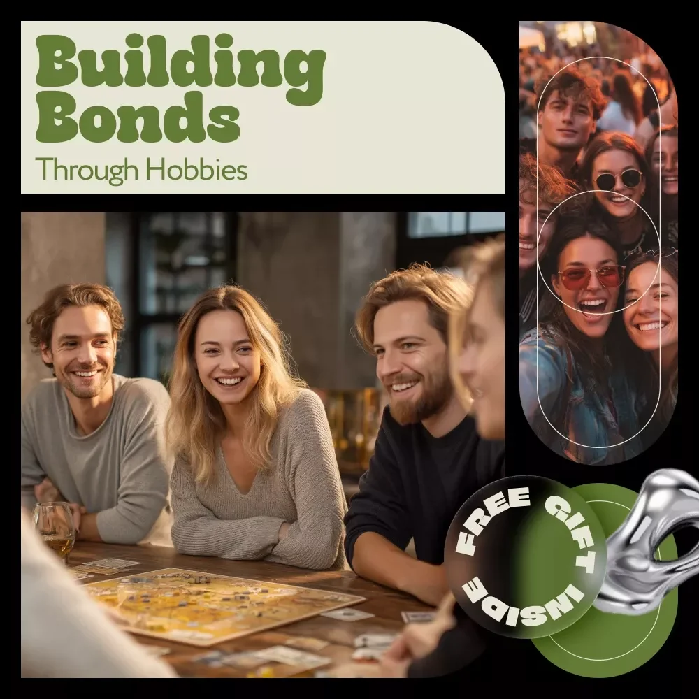 Building Bonds Through Hobbies – A Practical Guide to Hobbies for Social Connection, Group Activities & Creative Social Living (Digital Download)