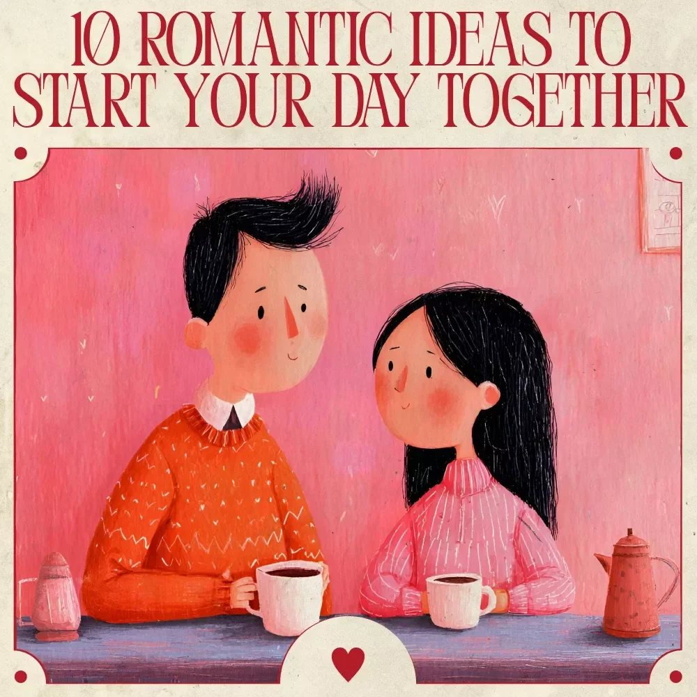 10 Romantic Ideas to Start Your Day Together | Sunrise Date Checklist for Couples | Morning Romance Guide | Digital Download