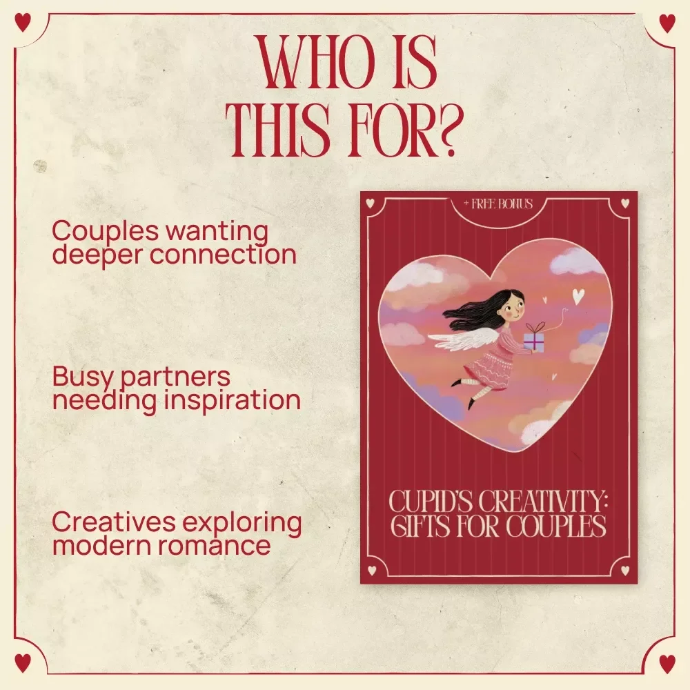 Cupid’s Creativity: Gifts for Couples – A Romantic Guide to Creative Valentine’s Gifts for Couples, Personalized Ideas, Experiences & Tech-Inspired Surprises
