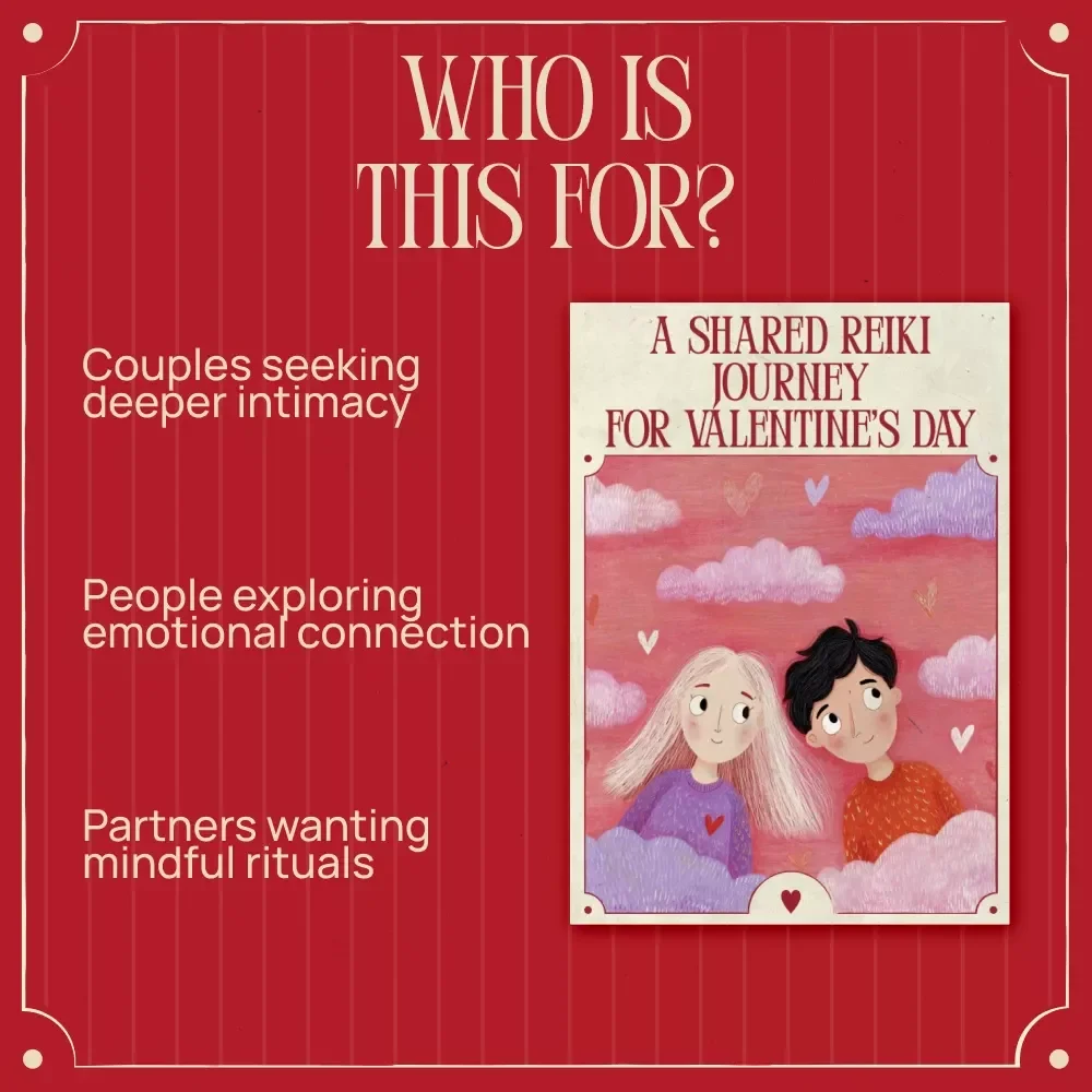 A Shared Reiki Journey for Valentine’s Day – Intimate Energy Healing Guide for a Valentine’s Day Reiki Session for Couples