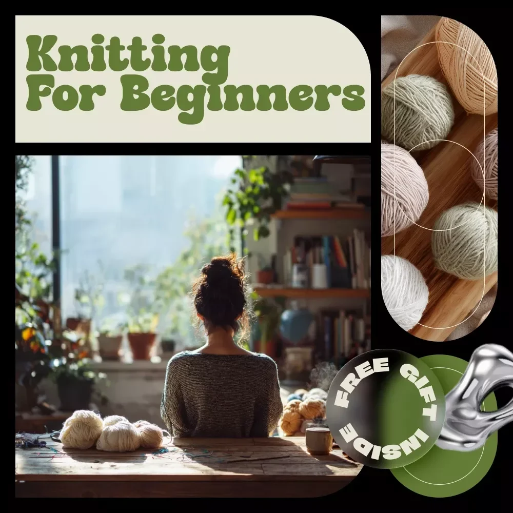 Knitting for Beginners – Step-by-Step Knitting Guide for Absolute Beginners, Easy Stitches, Simple Projects, and Modern Tools