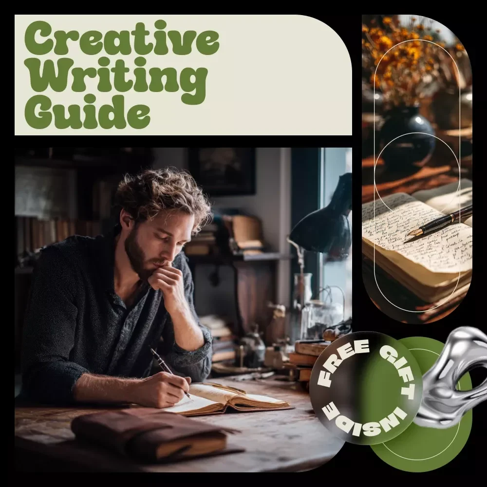 Creative Writing Guide – How to Take Up Creative Writing Step by Step | Beginner-Friendly Storytelling & Writing Practice Guide (Digital Download)