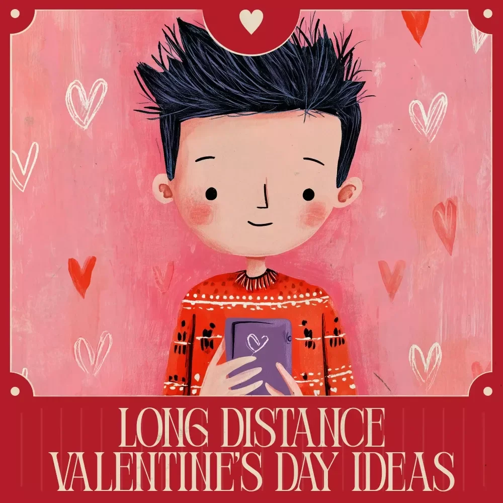 Long Distance Valentine’s Day Ideas – Digital Guide for Valentine’s Day for Long Distance Couples | Romantic Virtual Dates, Thoughtful Gifts & Creative Connection
