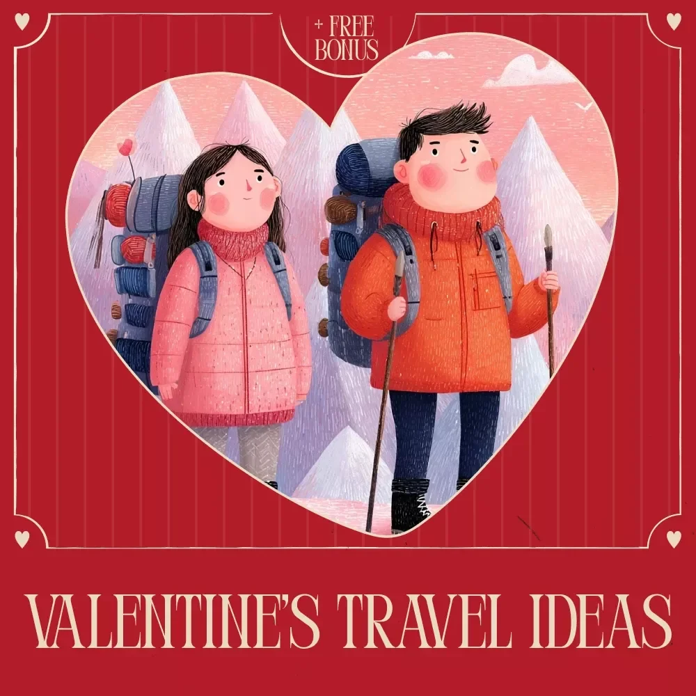 Adventures for Two: Valentine’s Travel Ideas – Romantic Getaway eBook & Travel Experience Gift Ideas Guide for Couples