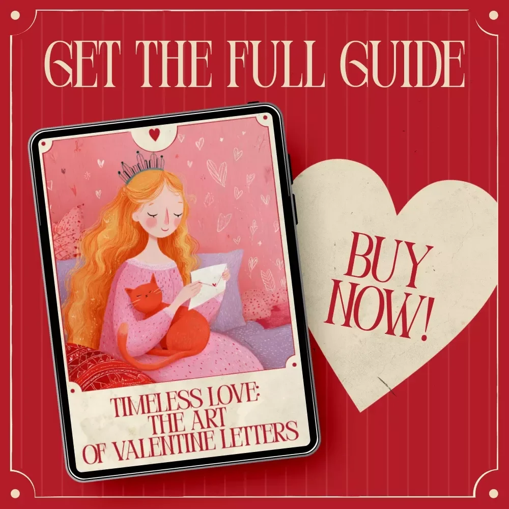Timeless Love: The Art of Valentine Letters – A Complete Guide to the History of Love Letters on Valentine’s Day, Crafting Perfect Letters, and Modern Romantic Inspiration