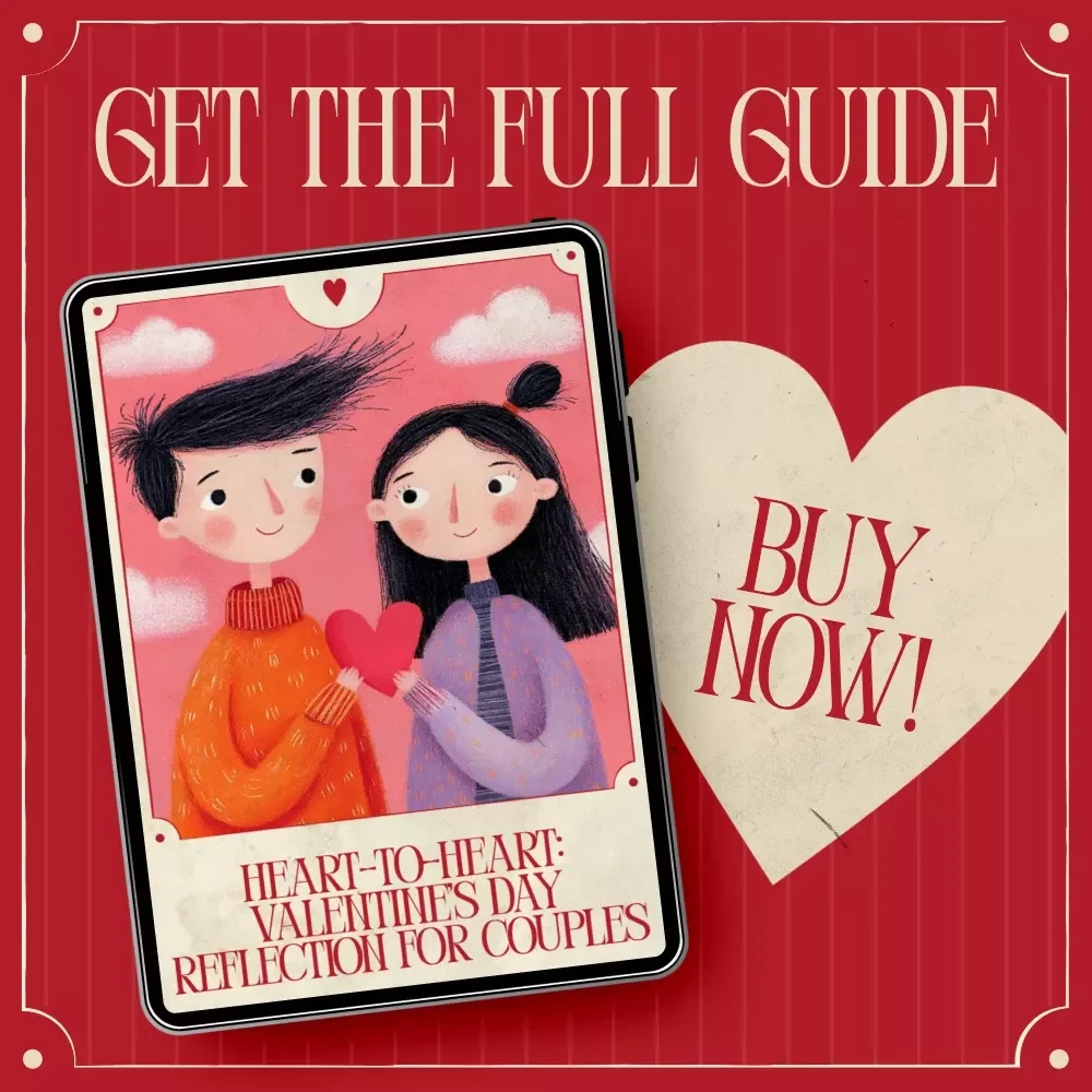 Heart-to-Heart: Valentine’s Day Reflection for Couples | Digital Download Guide for Deeper Connection, Meaningful Conversations & Relationship Growth