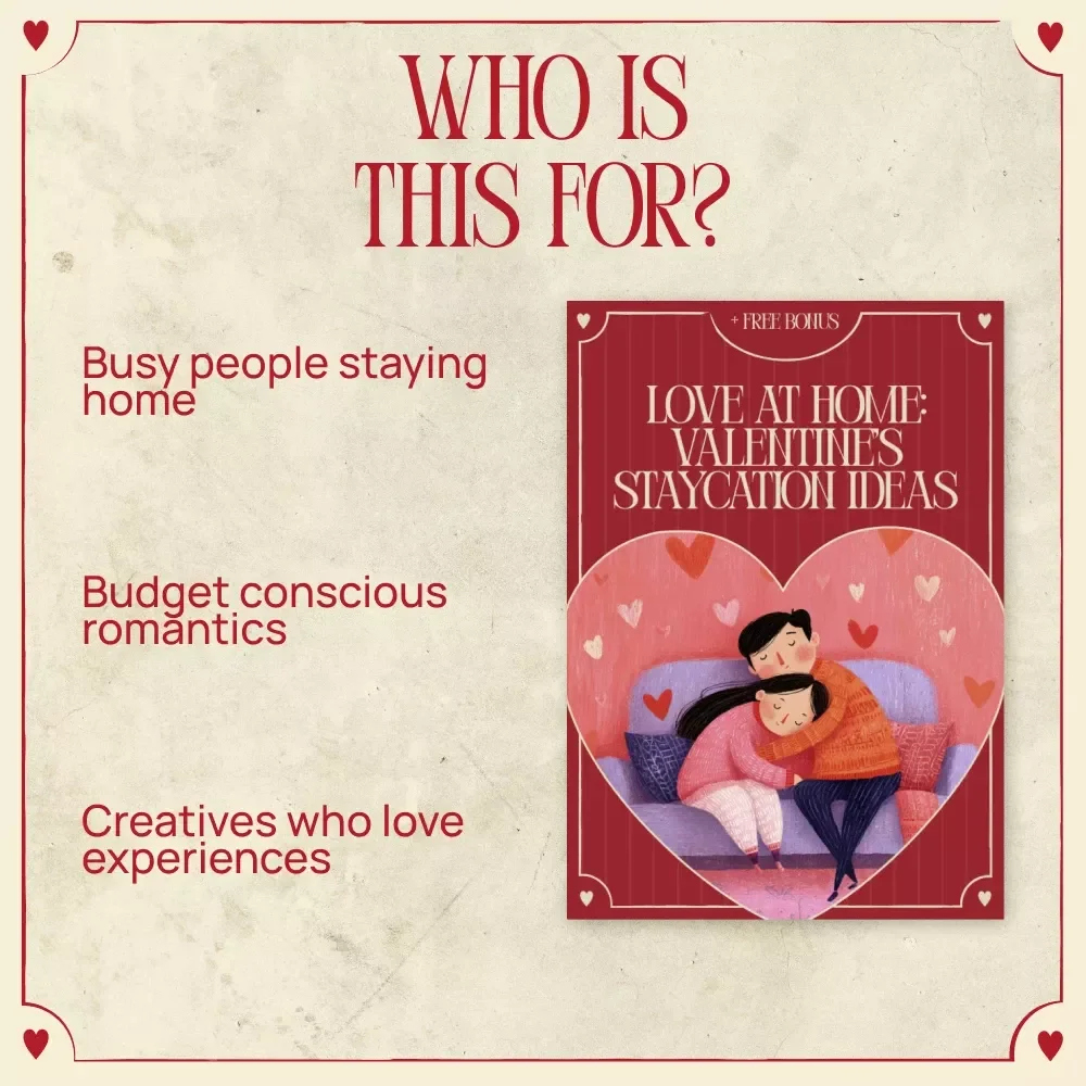 Love at Home: Valentine’s Staycation Ideas | Romantic Guide with staycation ideas for valentine’s, Cozy At-Home Date Plans & Meaningful Experiences