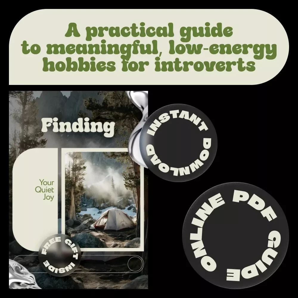 Finding Your Quiet Joy – eBook Guide to Hobbies and Self-Care for Introverts | Discover What Suits Introverts