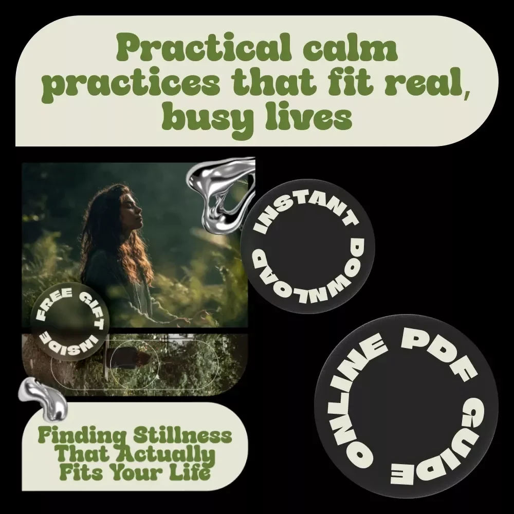 Finding Stillness That Actually Fits Your Life – Practical Guide to Meditation Techniques, Mindfulness, Emotional Balance & Sustainable Daily Calm