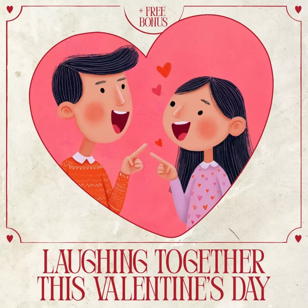 Laughing Together This Valentine’s Day – A Playful Couple’s Guide to Valentine's Day Roast Your Partner Gently with Love & Humor
