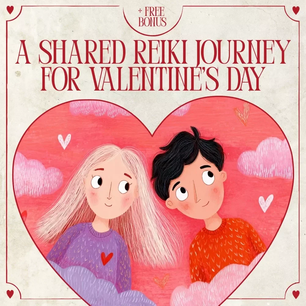 A Shared Reiki Journey for Valentine’s Day – Intimate Energy Healing Guide for a Valentine’s Day Reiki Session for Couples