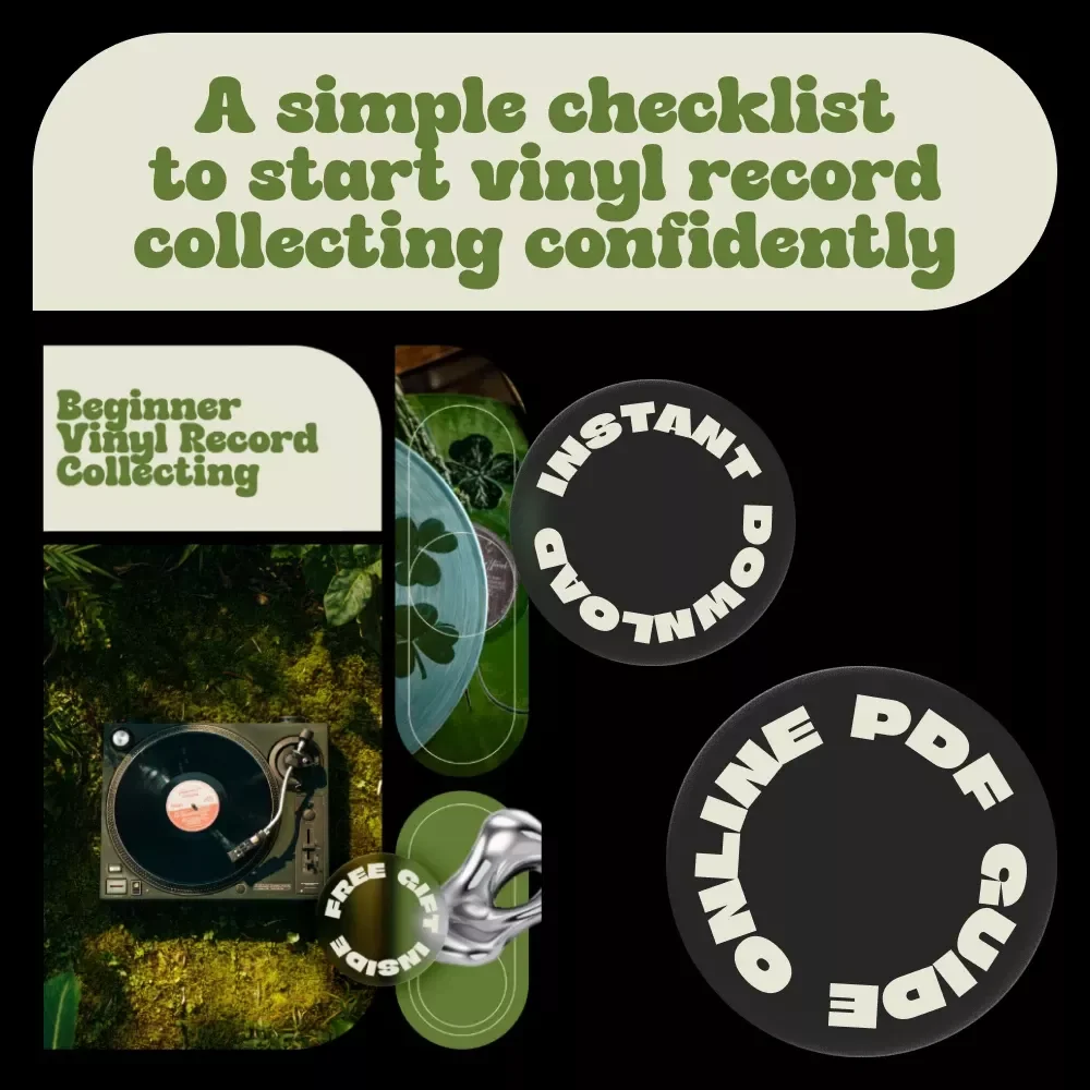Beginner Vinyl Record Collecting Checklist – Easy Start Guide for New Collectors | How to Take Up Vinyl Record Collecting with Confidence