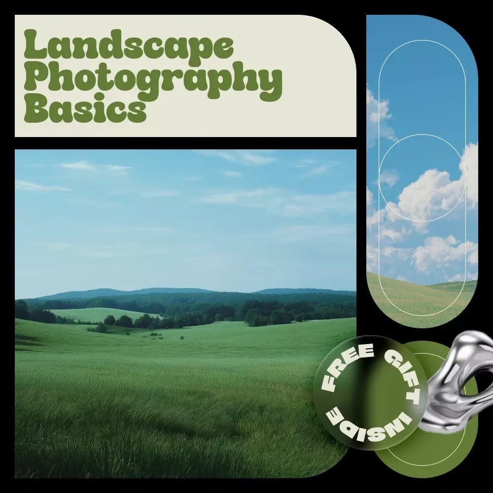Landscape Photography Basics for Beginners | Step-by-Step Guide to Stunning Outdoor Photos | Digital Download