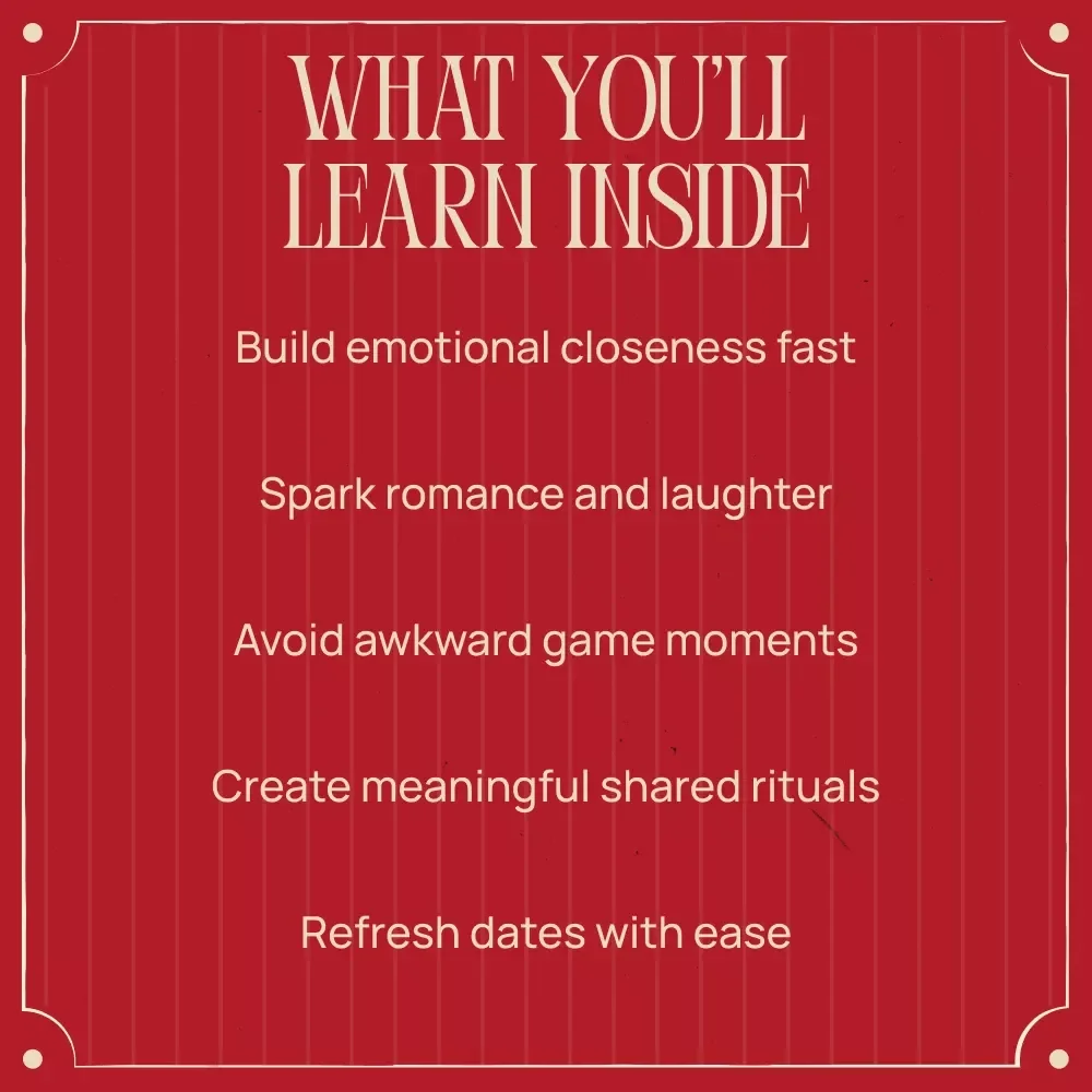 Turn Up the Love and Play Together – Romantic Guide | Valentine’s Day Truth or Dare for Couples Connection Game