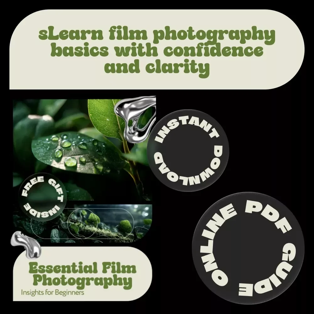 Essential Film Photography Insights for Beginners | Film Photography Insights eBook | Beginner Film Camera Guide, Analog Photography Basics, Shooting & Developing Film
