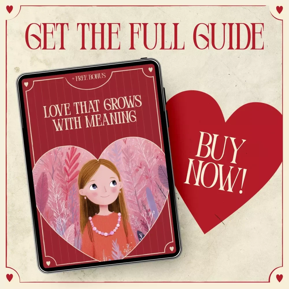 Love That Grows With Meaning – A Heartfelt Crystal Gifting Guide | Valentine’s Day eBook for Intentional Love & Connection | Valentine’s Day Crystal Gifts for Love