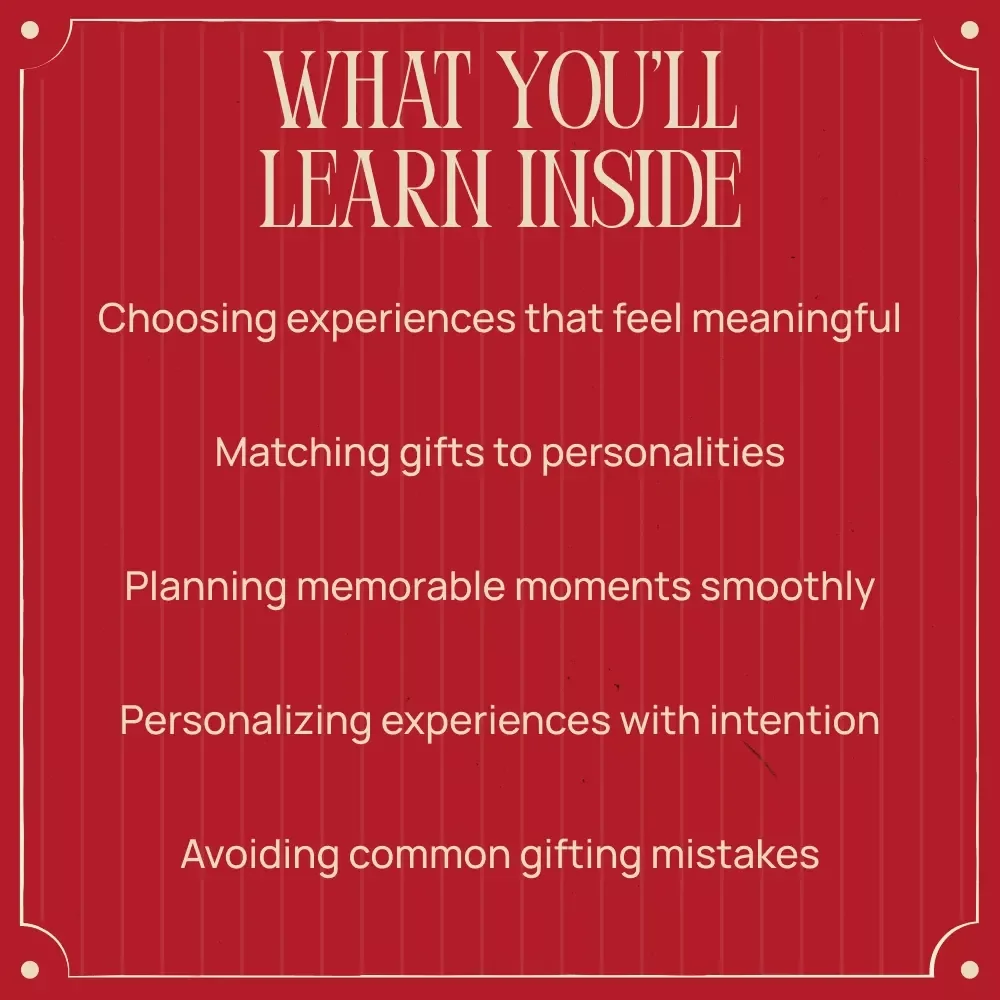 Memorable Moments: Experience Gifts for Valentine’s Day | Thoughtful eBook with Experience Gift Ideas for Valentine’s Day | Romantic & Creative Digital Download