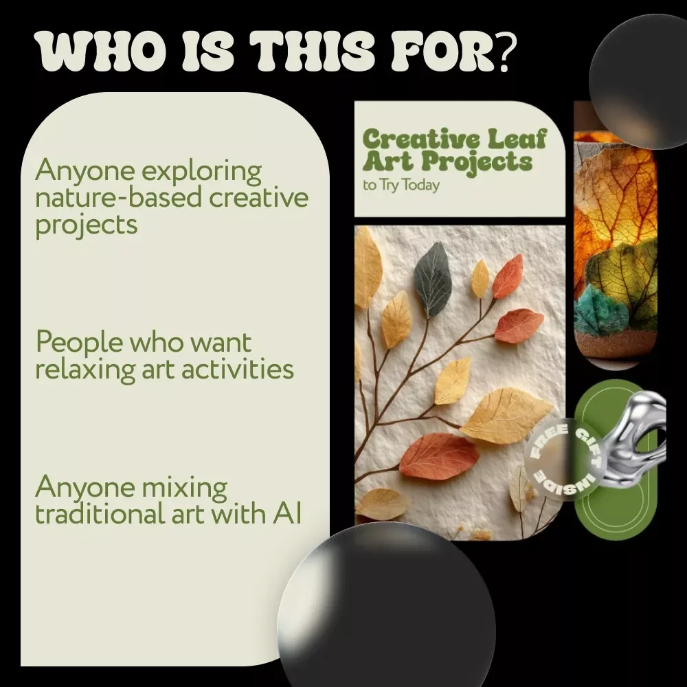 Creative Leaf Art Projects to Try Today – Printable Guide for Nature Crafts, DIY Art Ideas & Leaf Art Project Ideas