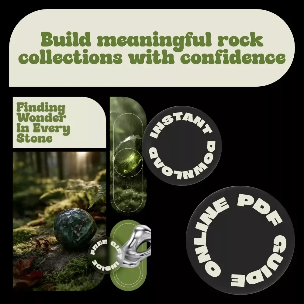 Finding Wonder in Every Stone – A Beginner-Friendly Rock Collecting Tips eBook for Curious Collectors