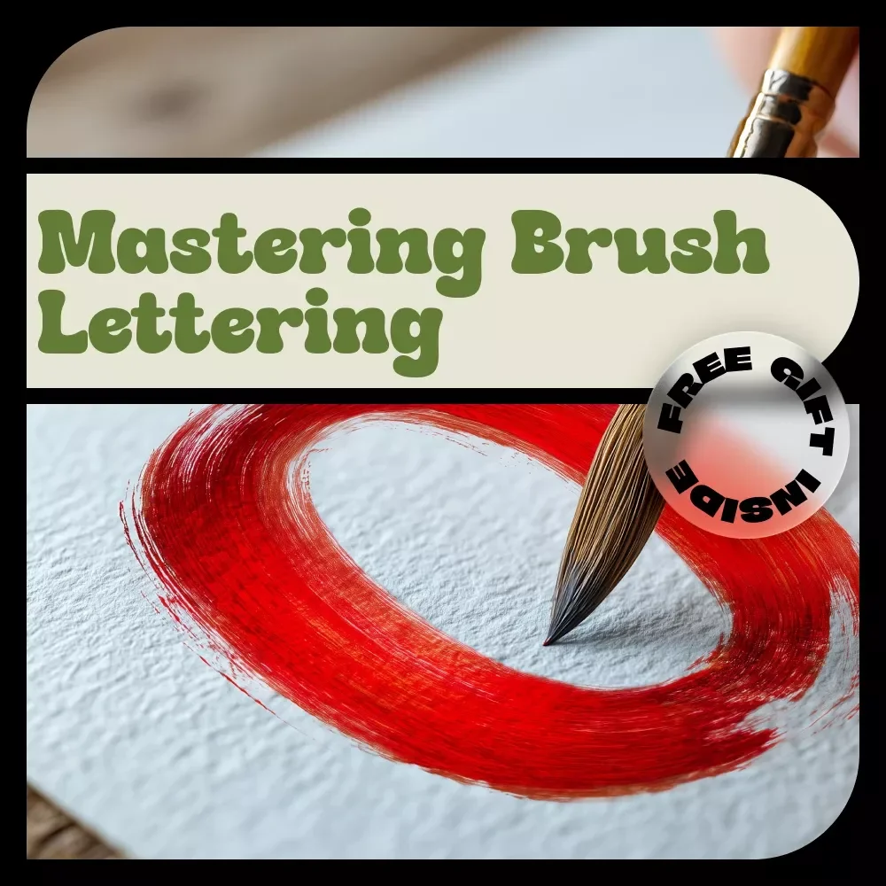 Mastering Brush Lettering – Beginner Brush Calligraphy Guide, Digital eBook & Practice Checklist for Modern Hand Lettering Skills