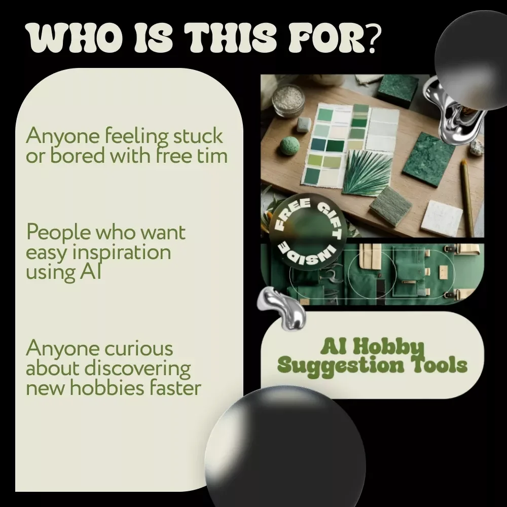 AI Hobby Suggestion Tools | A Smart eBook Guide to Discovering Your Next Passion Using AI