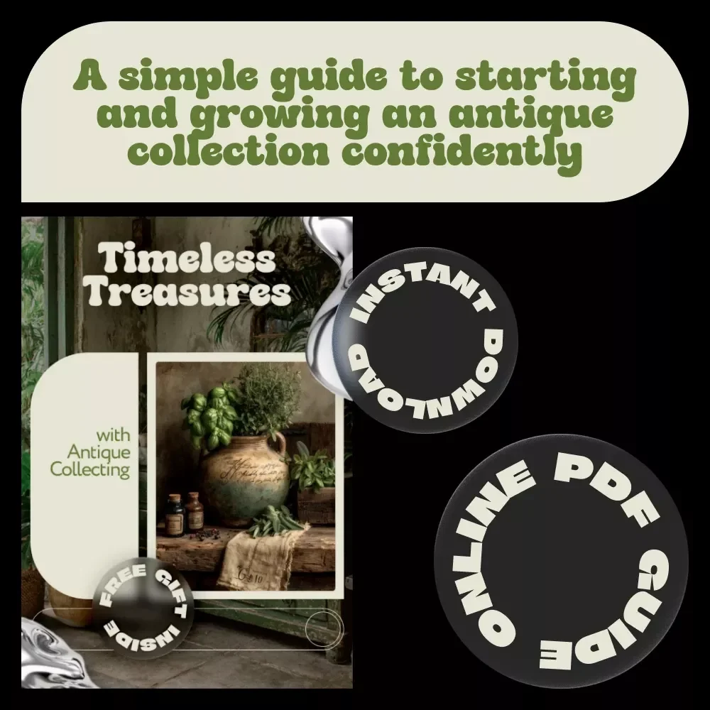 Timeless Treasures with Antique Collecting – A Practical Guide Filled with Antique Collecting Ideas for Beginners & Passionate Collectors