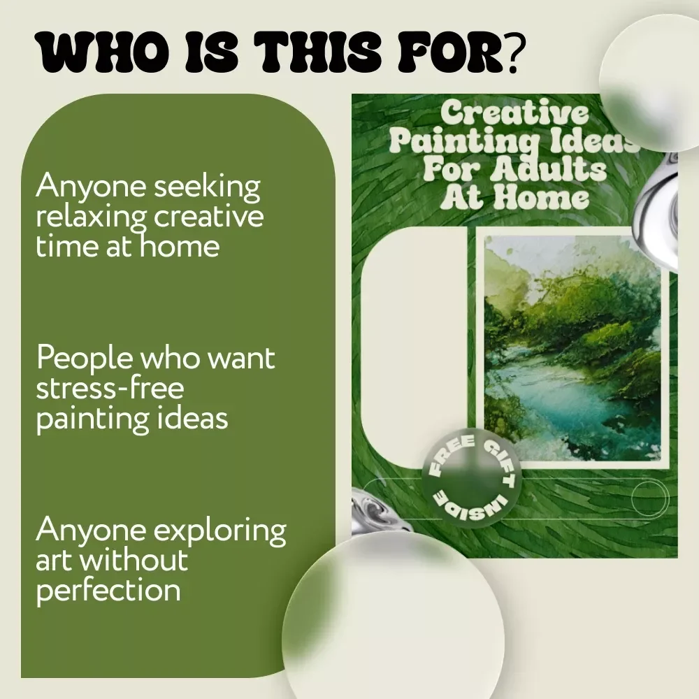 Creative Painting Ideas for Adults at Home – Printable Checklist for Relaxing, Fun & Inspiring Painting Ideas for Adults at Home
