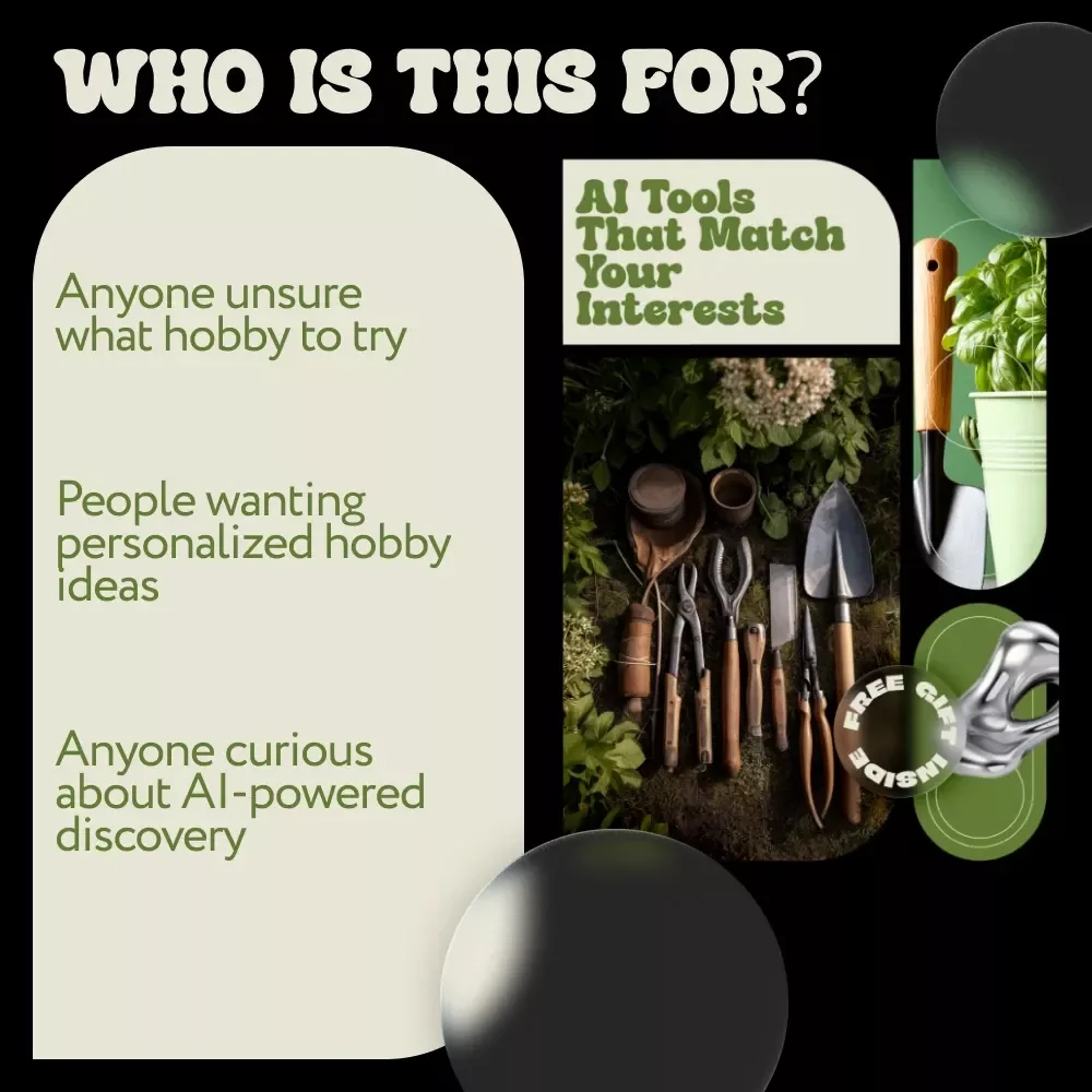 AI Tools That Match Your Interests – Smart Hobby Finder Guide | Discover New Passions with AI Tools to Find New Hobbies by Interest