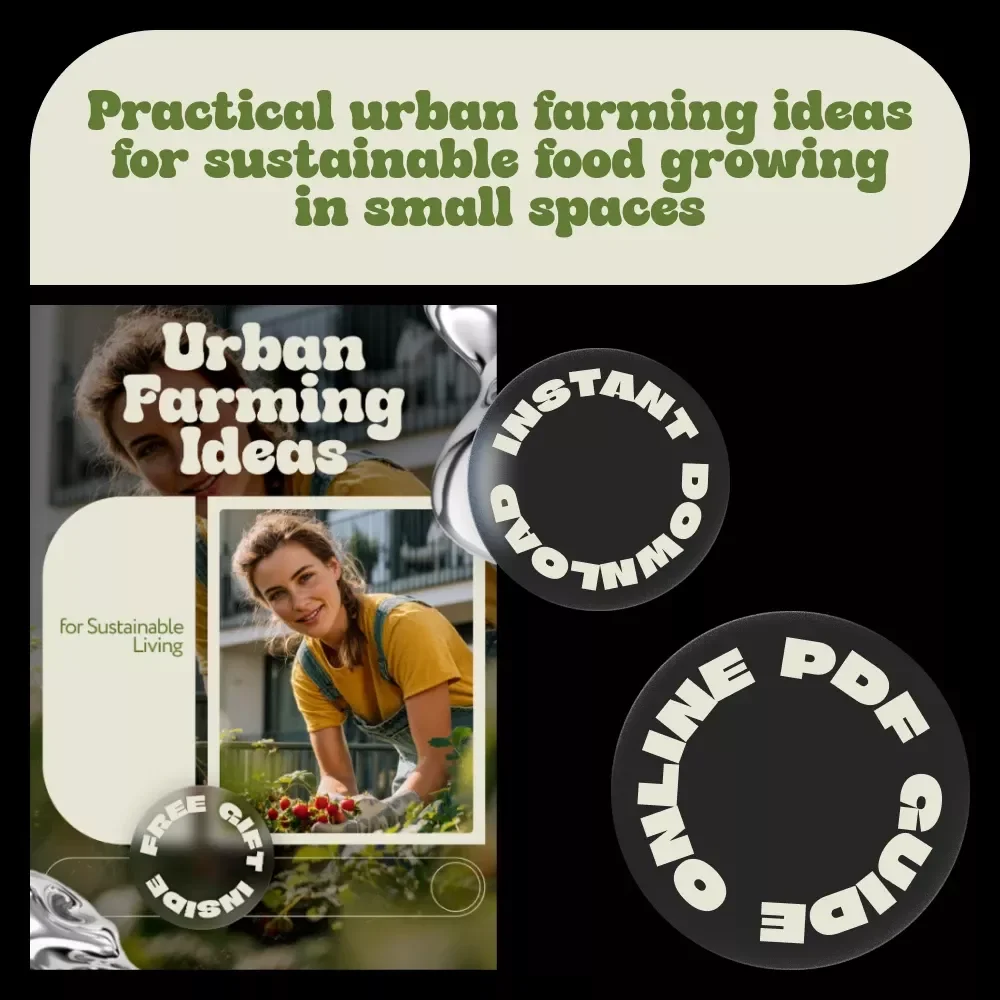 Urban Farming Ideas for Sustainable Living | Practical Guide to Urban Farming Ideas, Small Space Gardening & Eco-Friendly City Growing