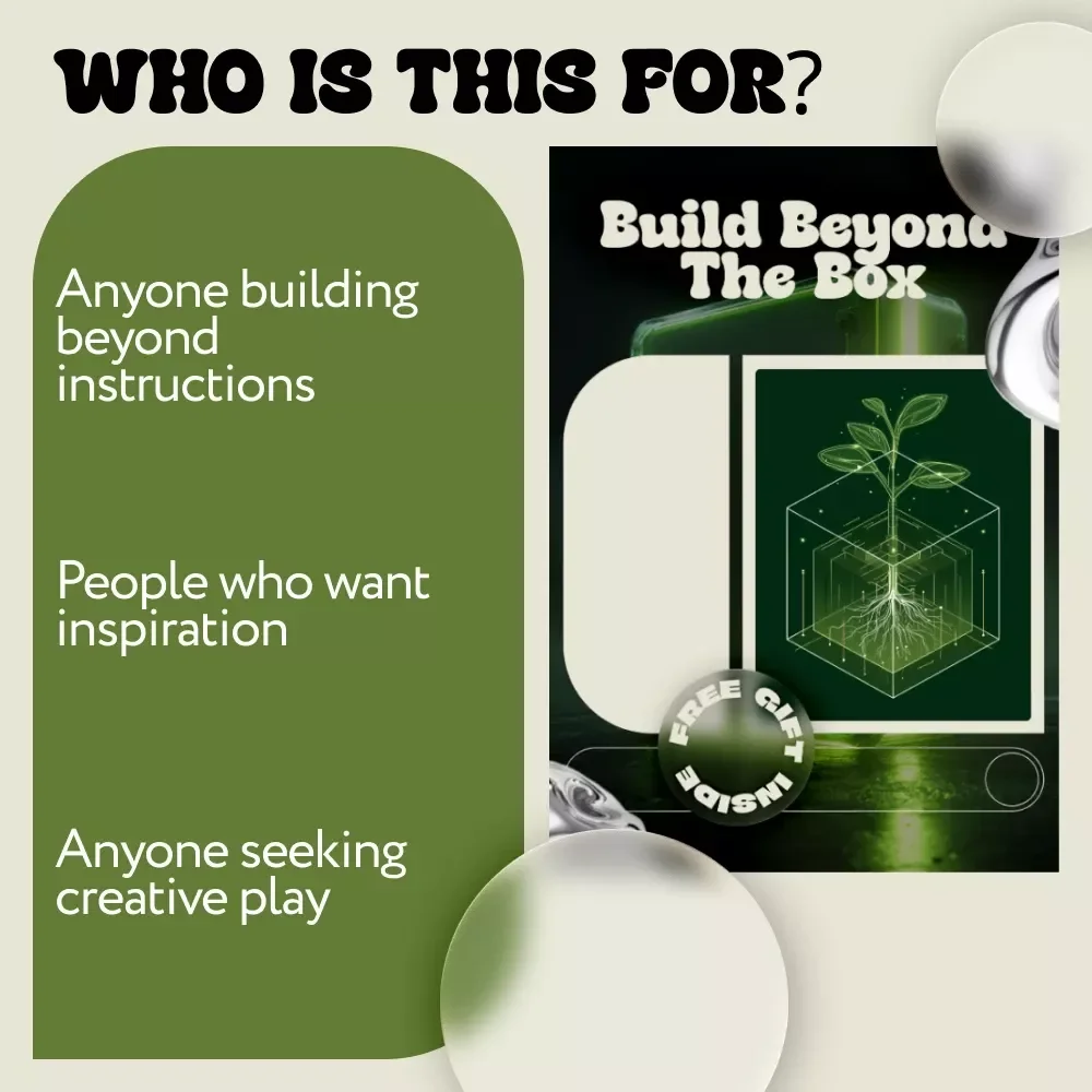 Build Beyond the Box – LEGO Building Creative Ideas Checklist for Kids, Teens & Adults | Creative LEGO Build Prompts & Imagination Guide