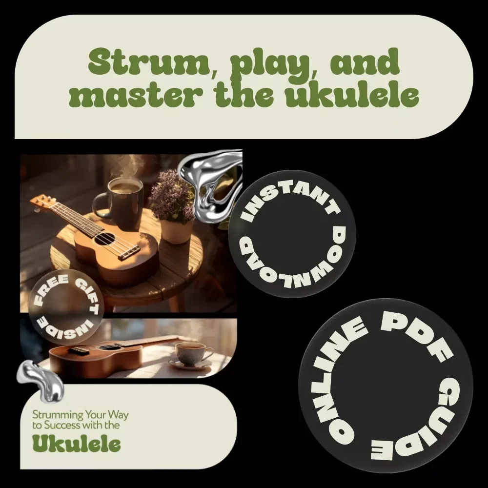 Strumming Your Way to Success with the Ukulele: The Ultimate Ukulele Guidance for Novices Digital Guide for Beginners, Chords, Strumming Patterns, and Playing Tips