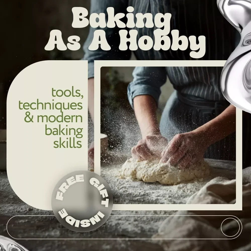 Exploring Baking as Your Creative Hobby | Inspiring eBook Guide to Baking as a Hobby, Tools, Techniques & Modern Baking Skills