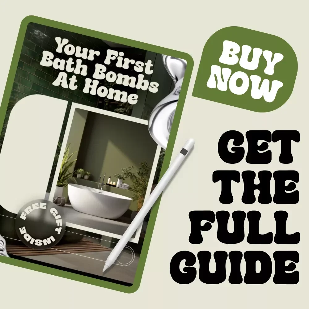 Your First Bath Bombs at Home – DIY Bath Bomb Guide, Homemade Bath Bomb Recipe eBook, Beginner Bath Bomb Making Digital Download