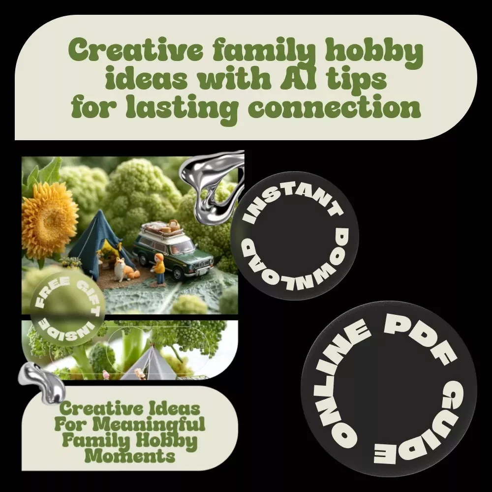 Creative Ideas for Meaningful Family Hobby Moments | Ebook with Practical Ideas for Family Hobby Time, Bonding Activities & Lasting Traditions