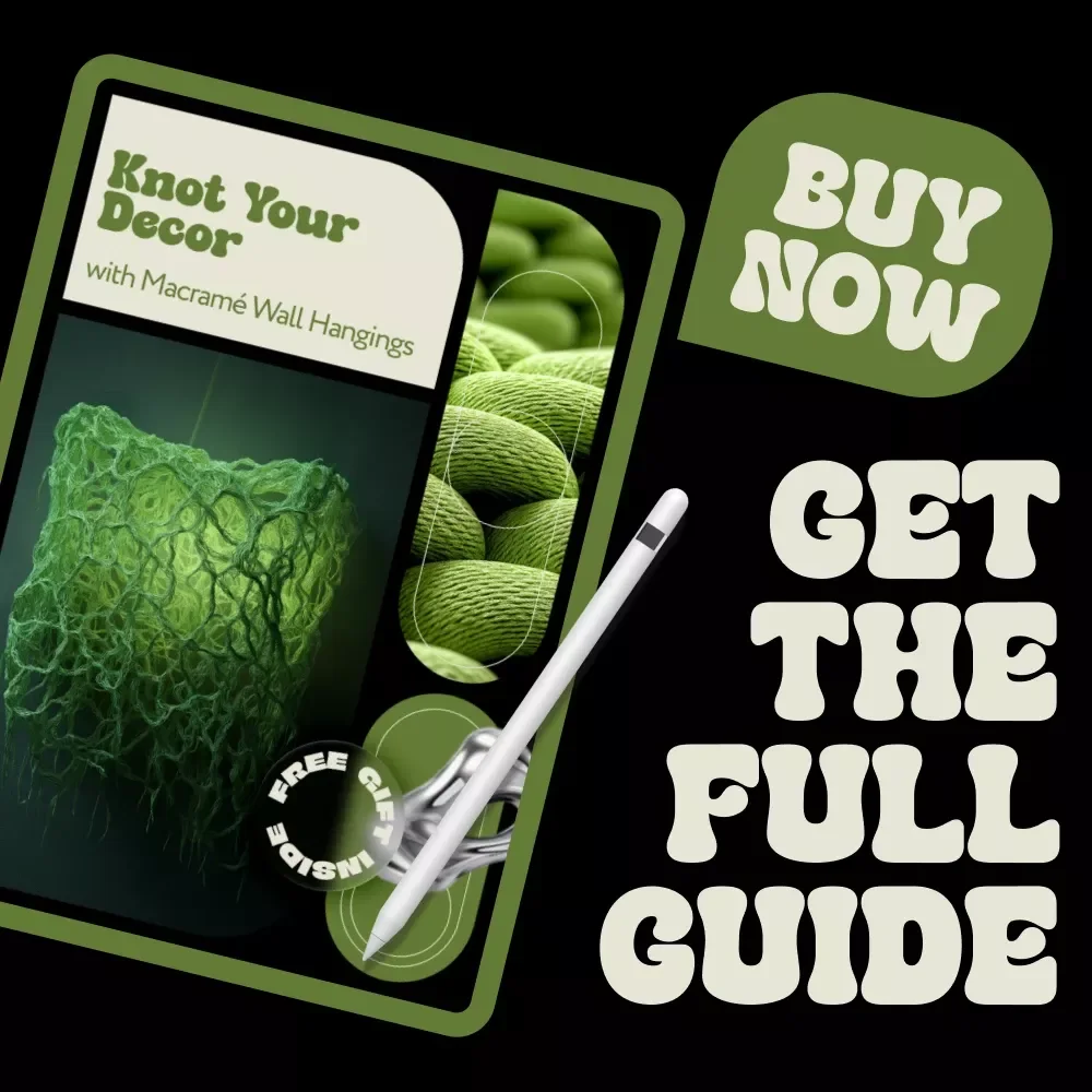 Knot Your Décor with Macramé Wall Hangings – A Beginner-Friendly Ebook on Macrame Wall Hanging Basics, Knots, Tools & Creative Wall Art