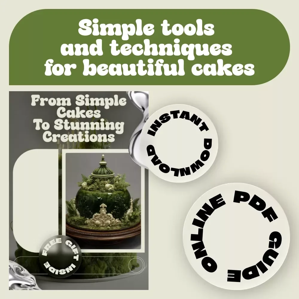 From Simple Cakes to Stunning Creations | A Beginner-Friendly Guide to Cake Decorating Basics & Beautiful Homemade Designs