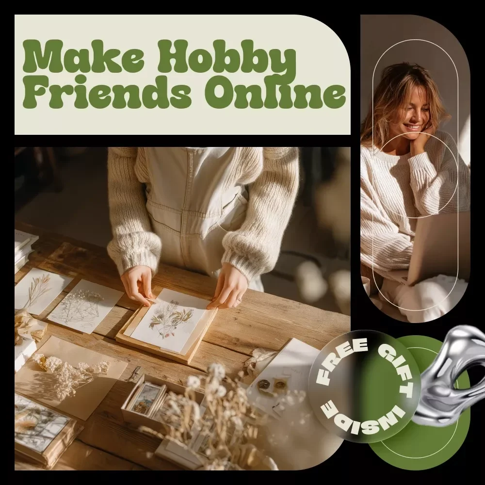 How to Make Hobby Friends Online – Digital Guide to Building Online Hobby Communities, Finding Like-Minded Friends & Using AI for Social Connection
