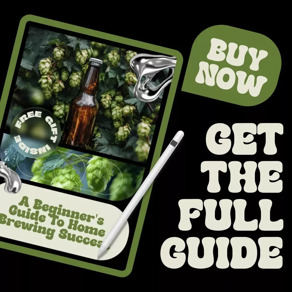 A Beginner's Guide to Home Brewing Success | Easy eBook with Home Brewing Tips for Beginners | DIY Beer Brewing Digital Download