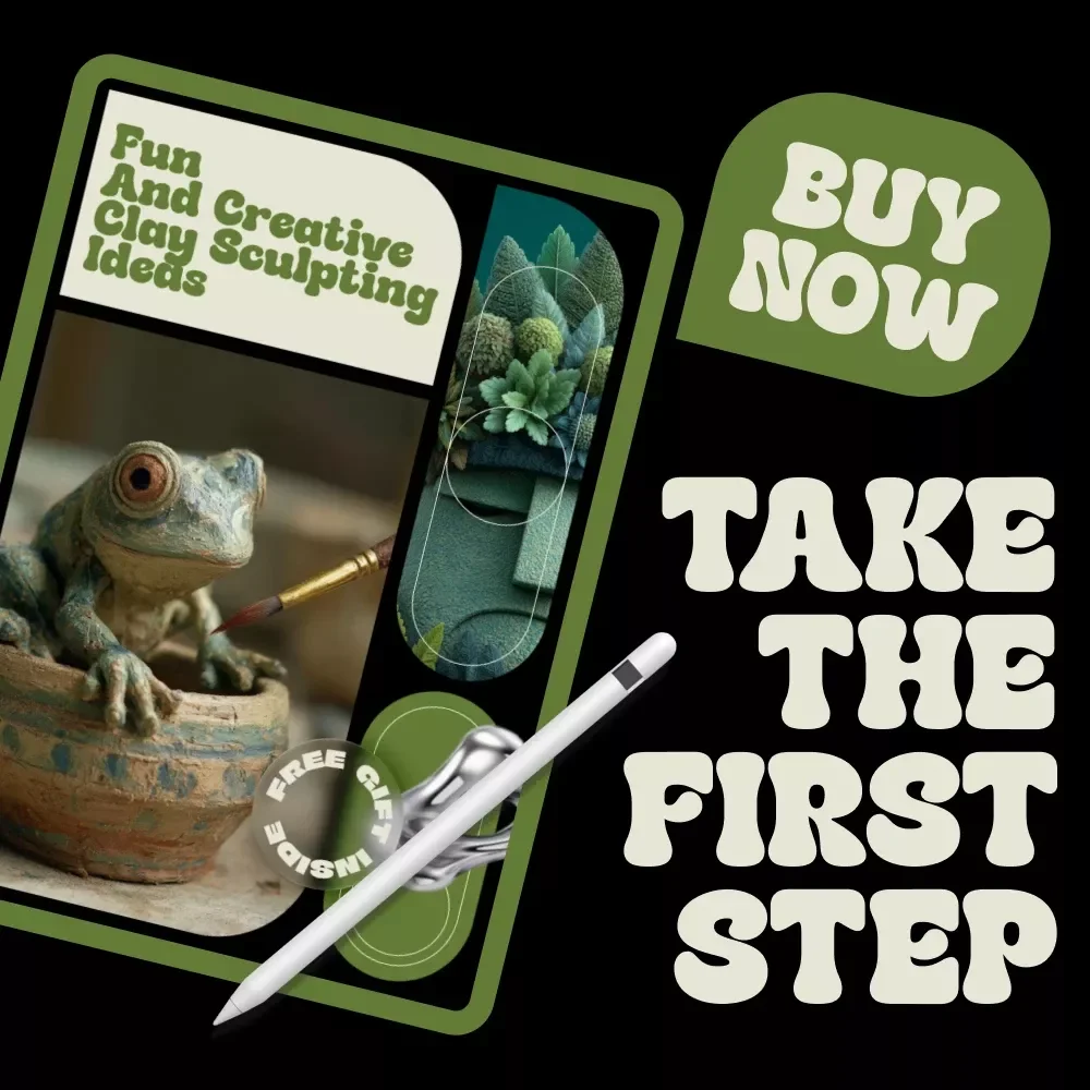 Fun and Creative Clay Sculpting Ideas | Beginner Clay Guide, Easy Sculpting Projects, Step-by-Step Techniques, Digital Download for Artists & Hobbyists