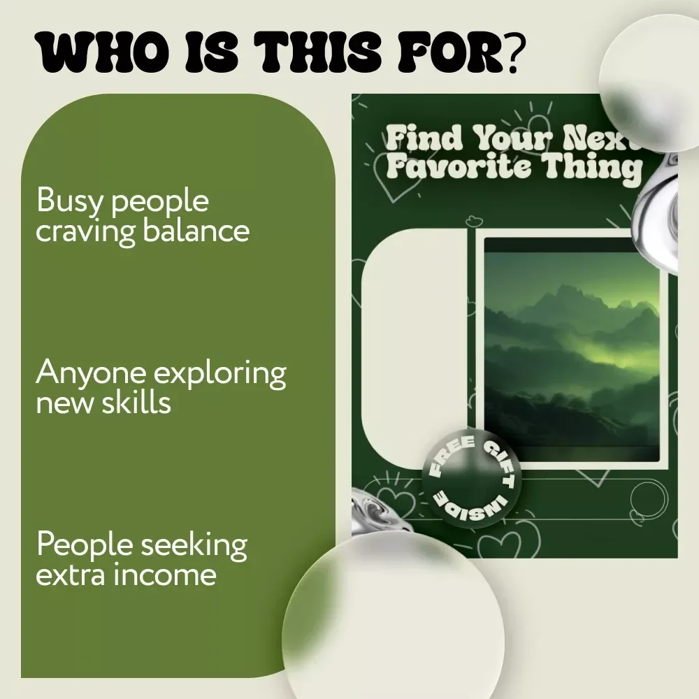 Find Your Next Favorite Thing | AI Hobby Idea Generator eBook for Personalized Hobbies, Creative Routines & Skill Discovery