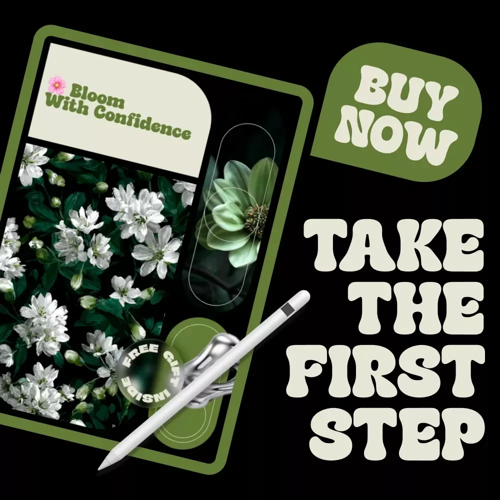 Bloom With Confidence | Easy Flower Arranging Tips Checklist for Beginners & Creatives | Printable Digital Download