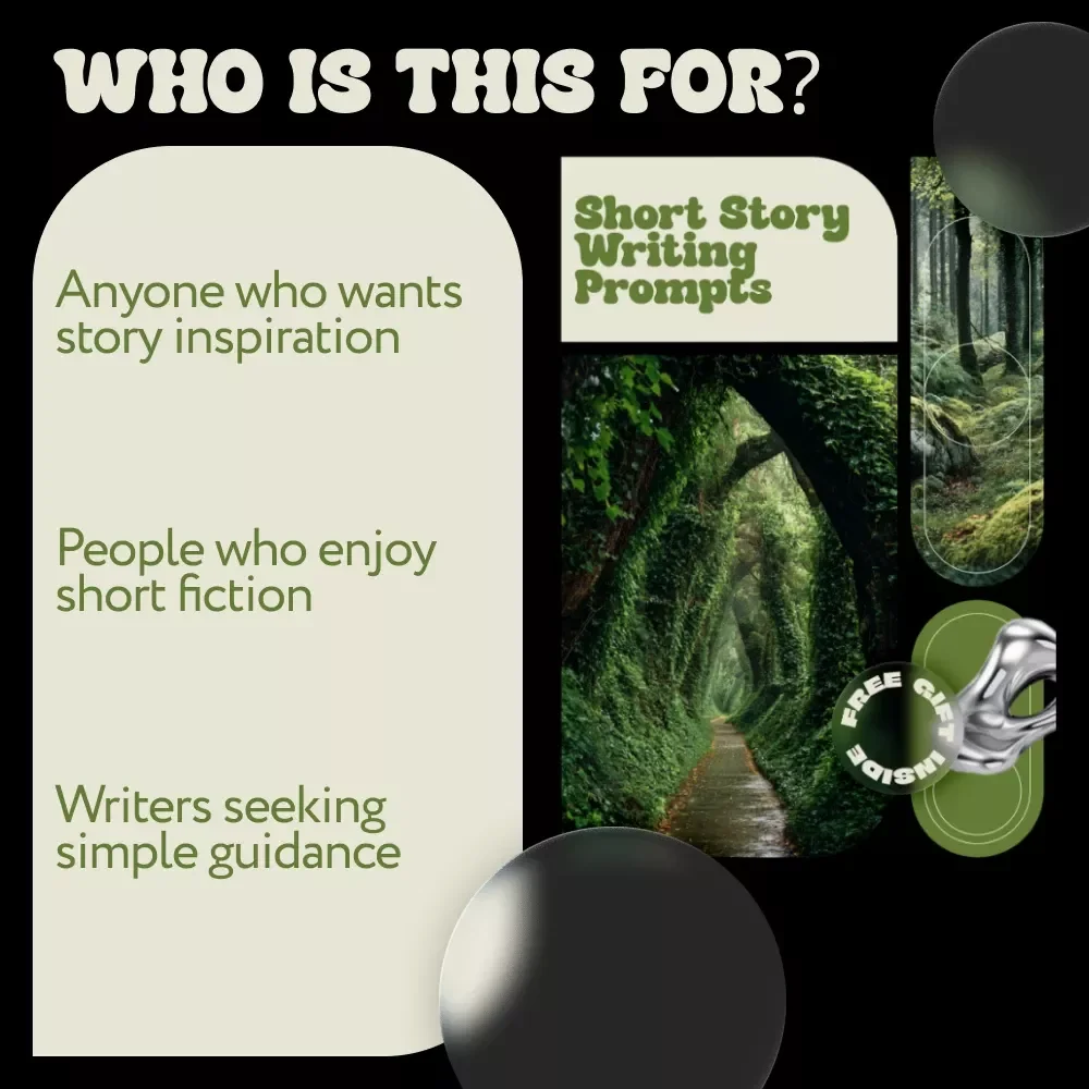 Short Story Writing Prompts Checklist | Creative Short Story Writing Prompts for Writers, Authors & Storytellers