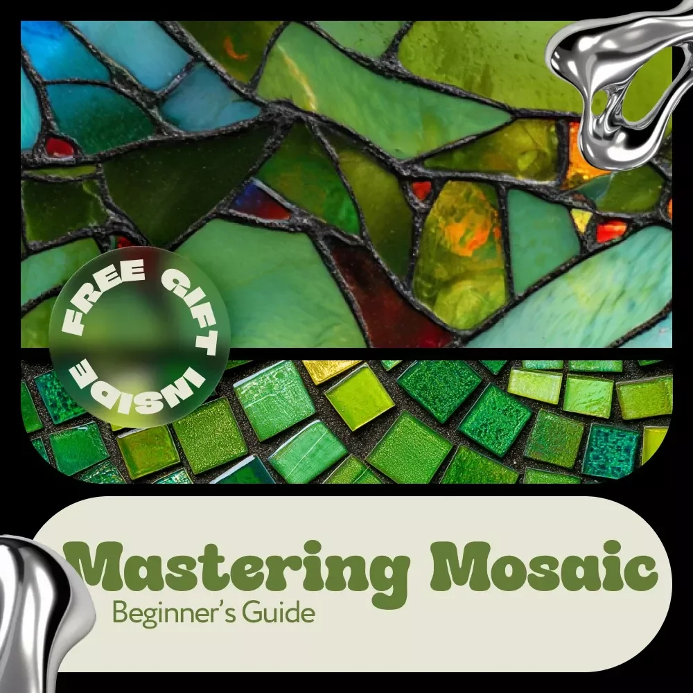 Mastering Mosaic Beginner’s Guide | Mosaic Art eBook for Beginners, Step-by-Step Tile & Grouting Guide, Creative Mosaic Design Digital Download